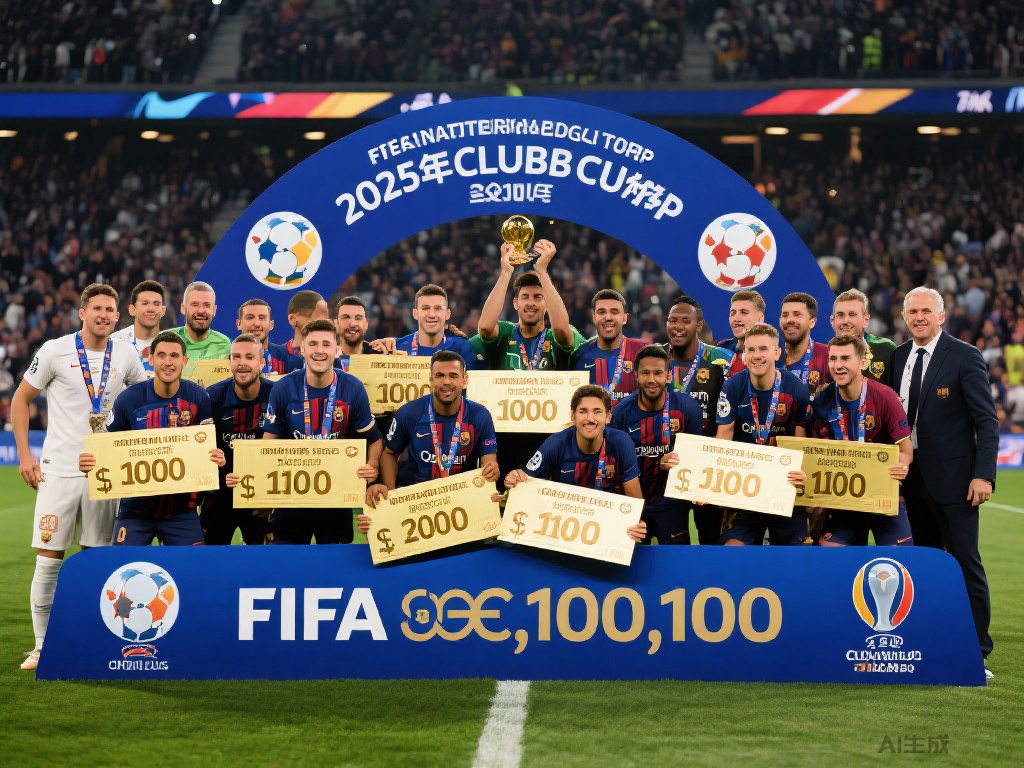 2025年国际足联俱乐部世界杯将分配10亿美元奖金 -（2025年国际足联俱乐部世界杯奖金高达10亿美元，创历史新高！）